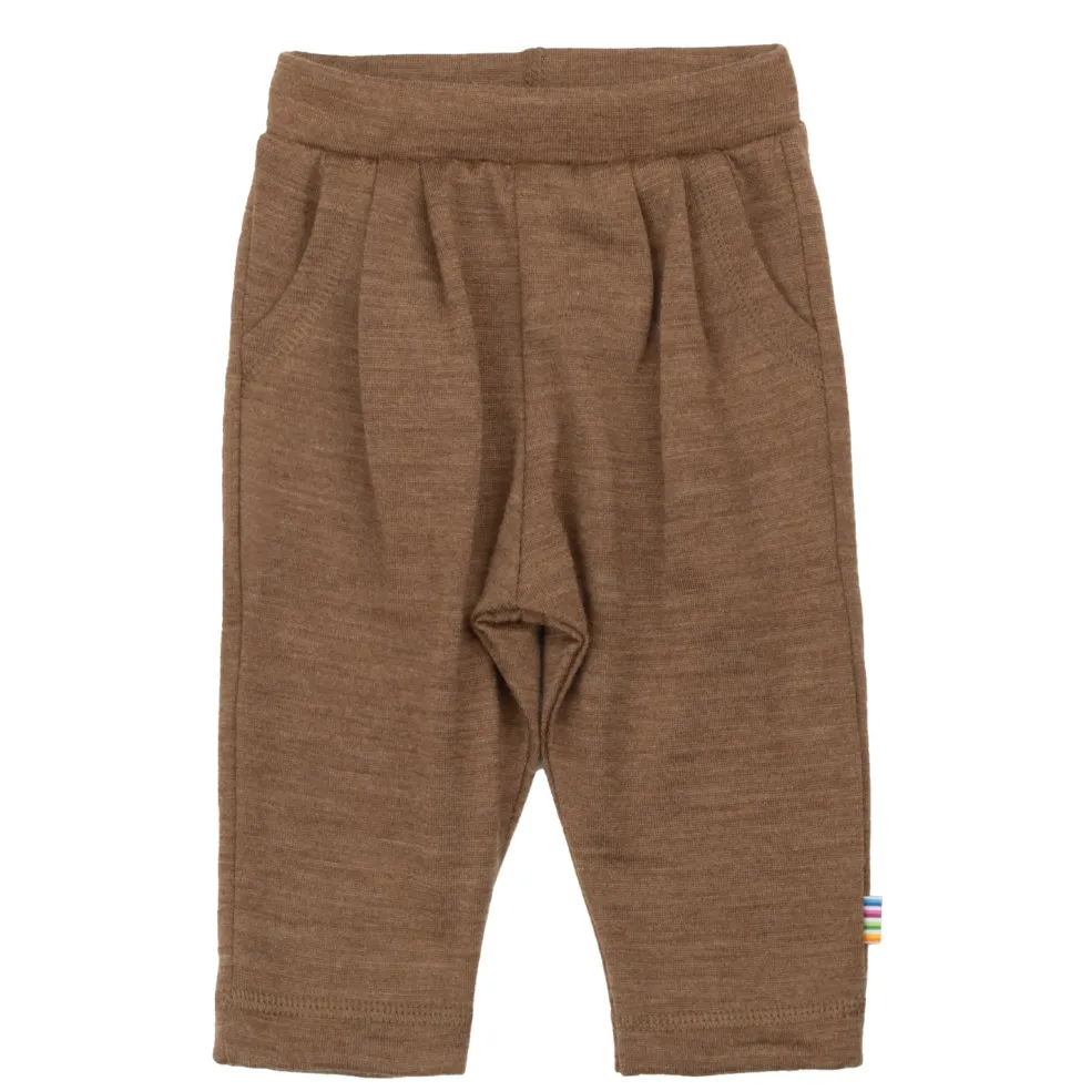 Byxor I Ull Warm Brown