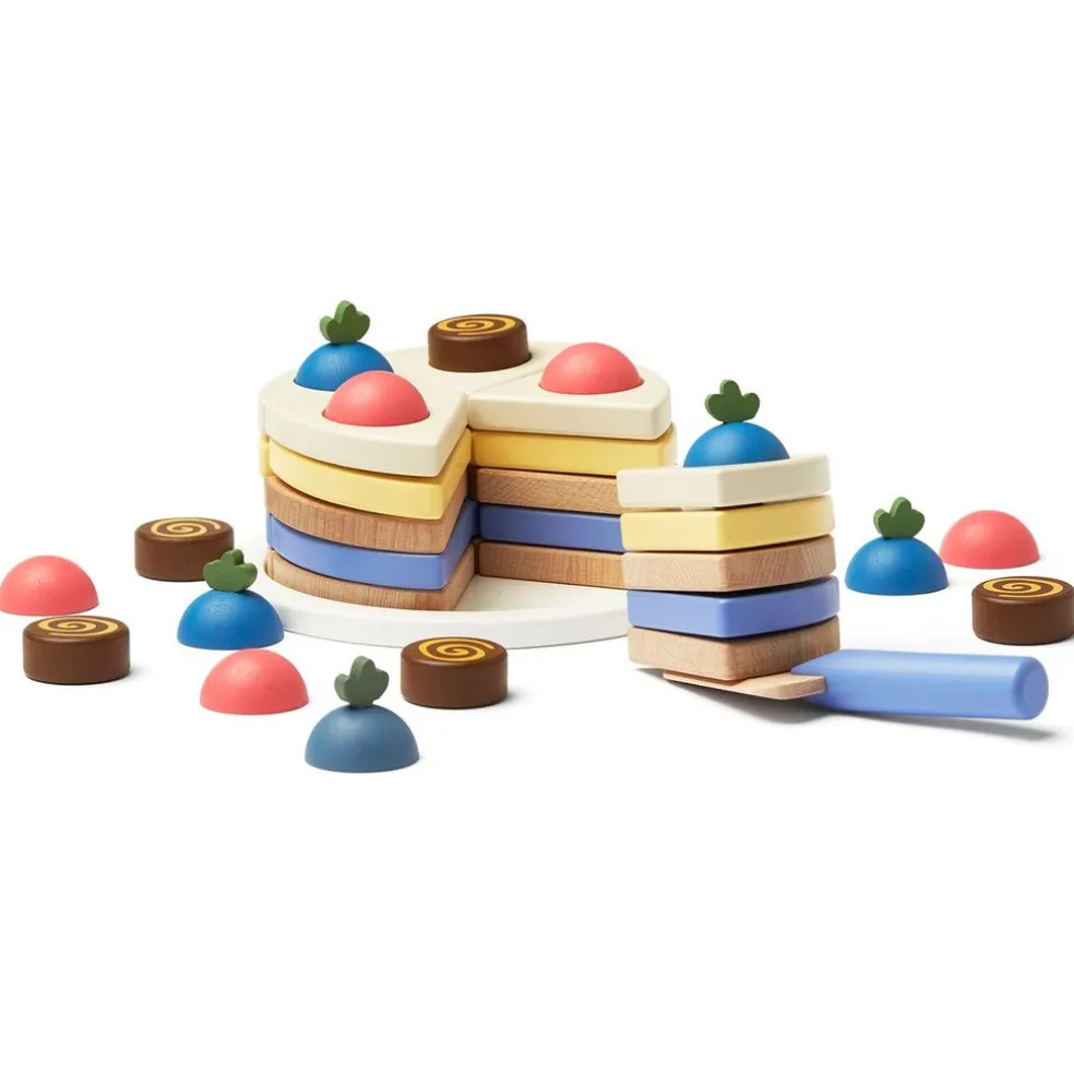 Cake in layers KID'S HUB Leksaksmat Vit