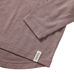 Canberra Baselayer-topp I Ull Lilac