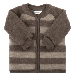 Cardigan I Mjuk Ull Brown