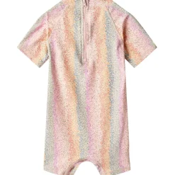 Cas Mönstrad UV-Dräkt Rainbow Flowers