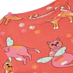 Cats T-shirt Pink Punch
