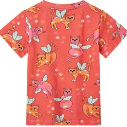 Cats T-shirt Pink Punch