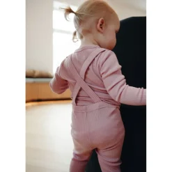 Chalk Wool Bodysuit Lila Rosa
