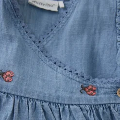 Chambrayklänning Faded Denim