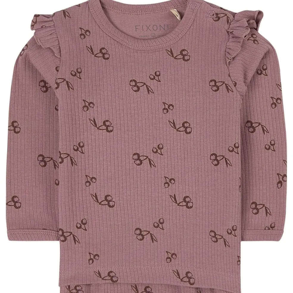 Cherry Långärmad T-shirt Grape Shake