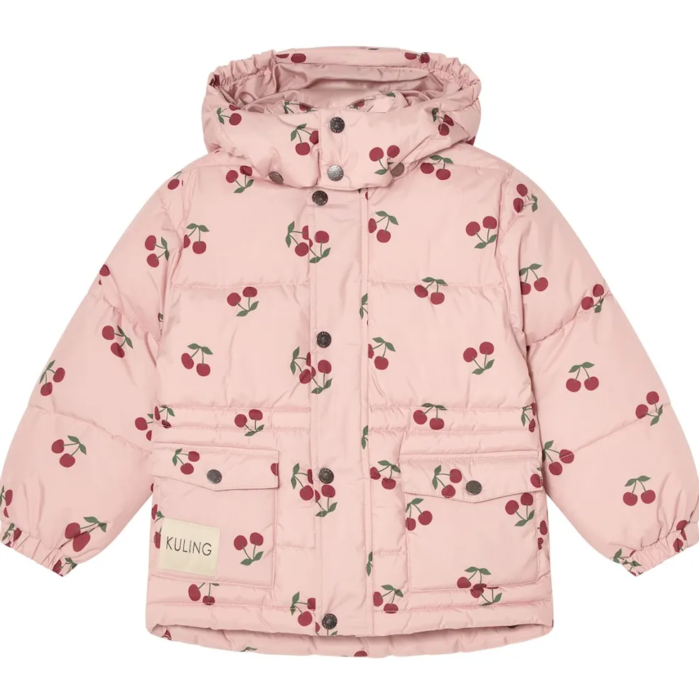 Cleveland Vadderad Jacka Woody Rose Cherry