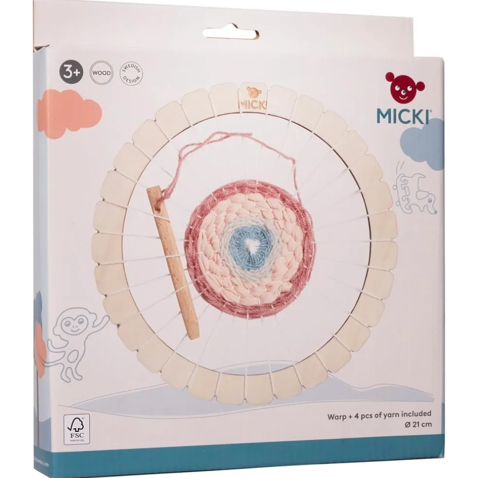 21 cm Rund Vävram
