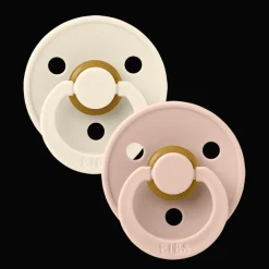Colour 2-pack Runda Latexnappar Ivory Blush