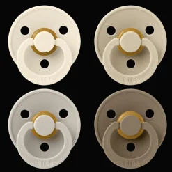 Colour 4-pack Runda Latexnappar Ivory Sand