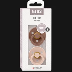 Colour 2-pack Runda Latexnappar Woodchuck Blush