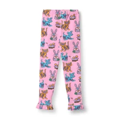 Dabinett With Robot Pets Leggings Pink Lilac