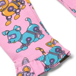 Dabinett With Robot Pets Leggings Pink Lilac