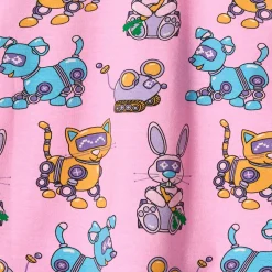 Dabinett With Robot Pets Leggings Pink Lilac