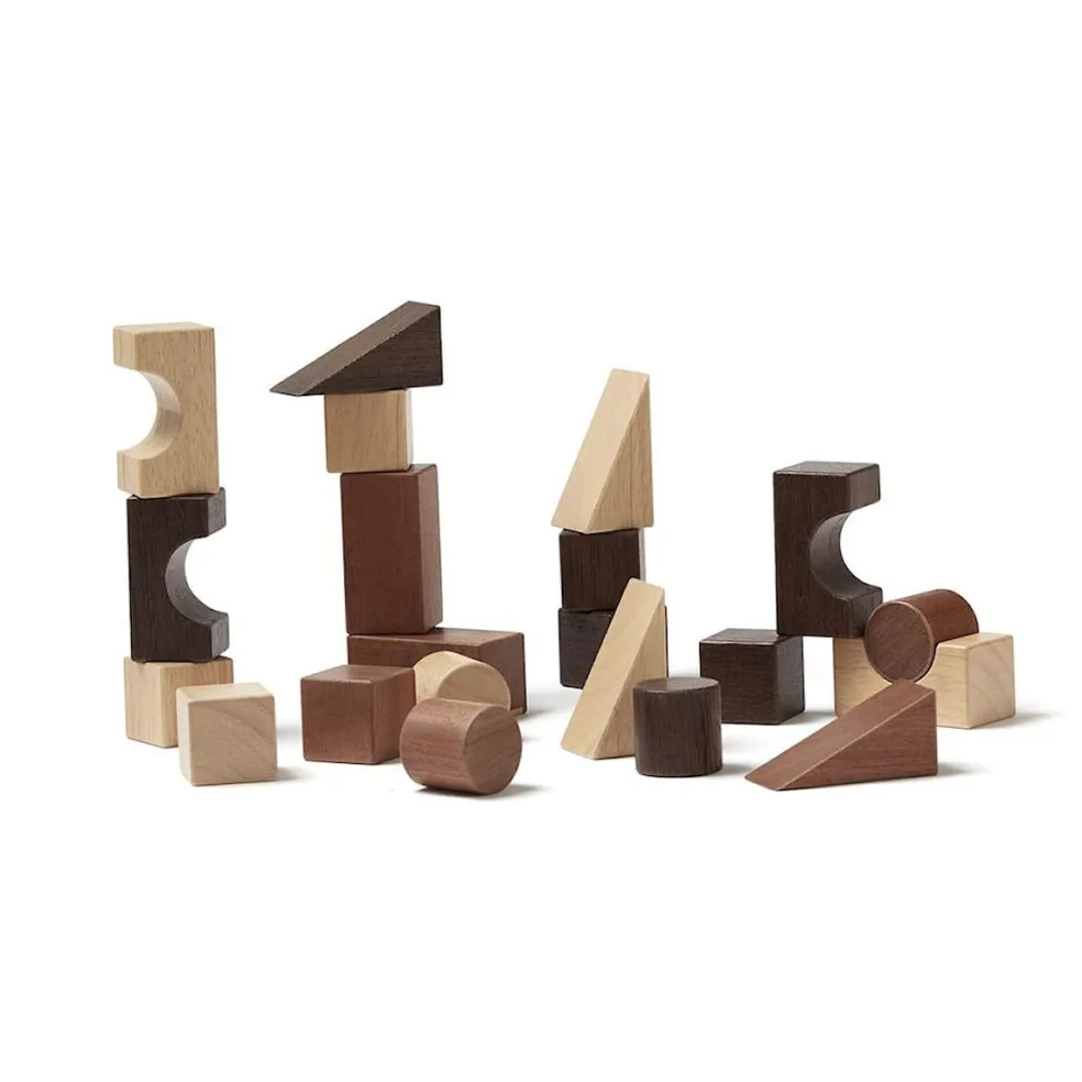 21 delar Natural NEO Byggklossar Nature