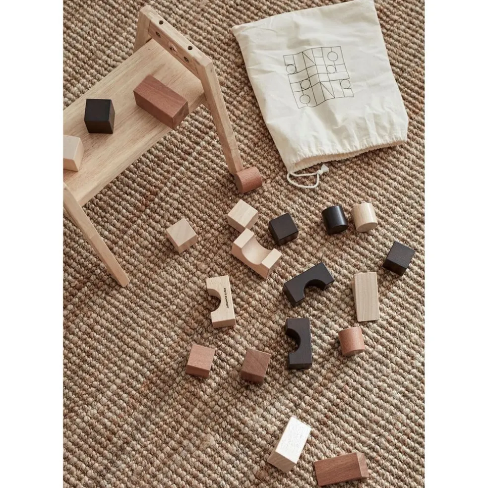 21 delar Natural NEO Byggklossar Nature