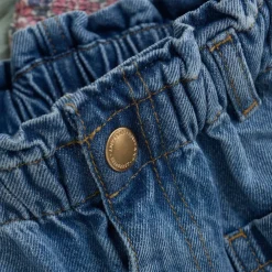 Denim Kjol Light Denim Blue