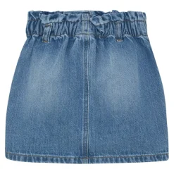 Denim Kjol Light Denim Blue