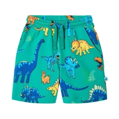 Dinosaurs Shorts Teal