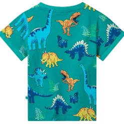 Dinosaurs T-shirt Teal