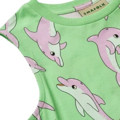 Dolphins Ärmlös Klänning Minty Green Tea