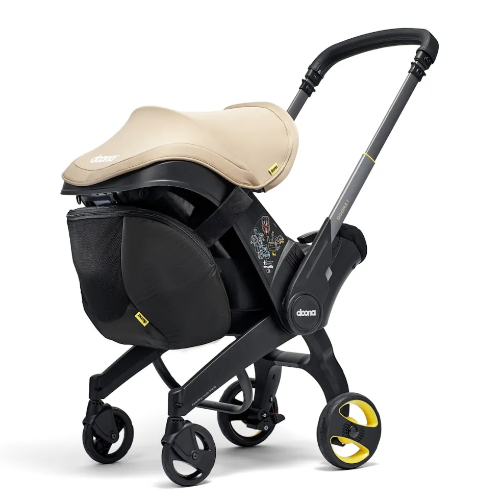 Doona Snap-On +,i Förvaringsväska Black
