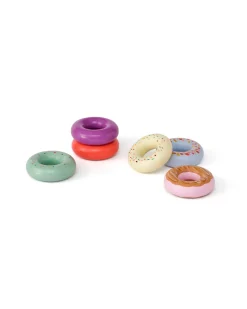 Doughnuts I Trä Multi/ Pink