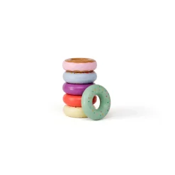 Doughnuts I Trä Multi/ Pink