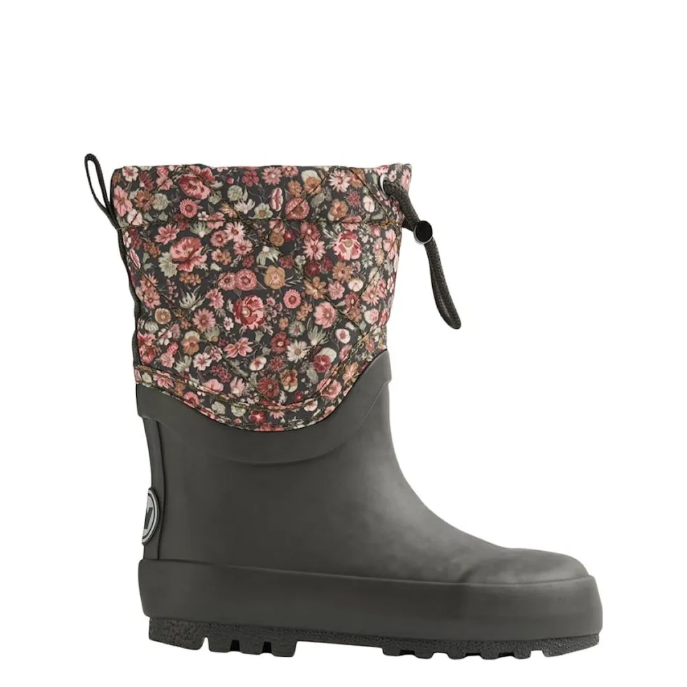 Drizzle Thermo Snowboot Raven Wild Flowers