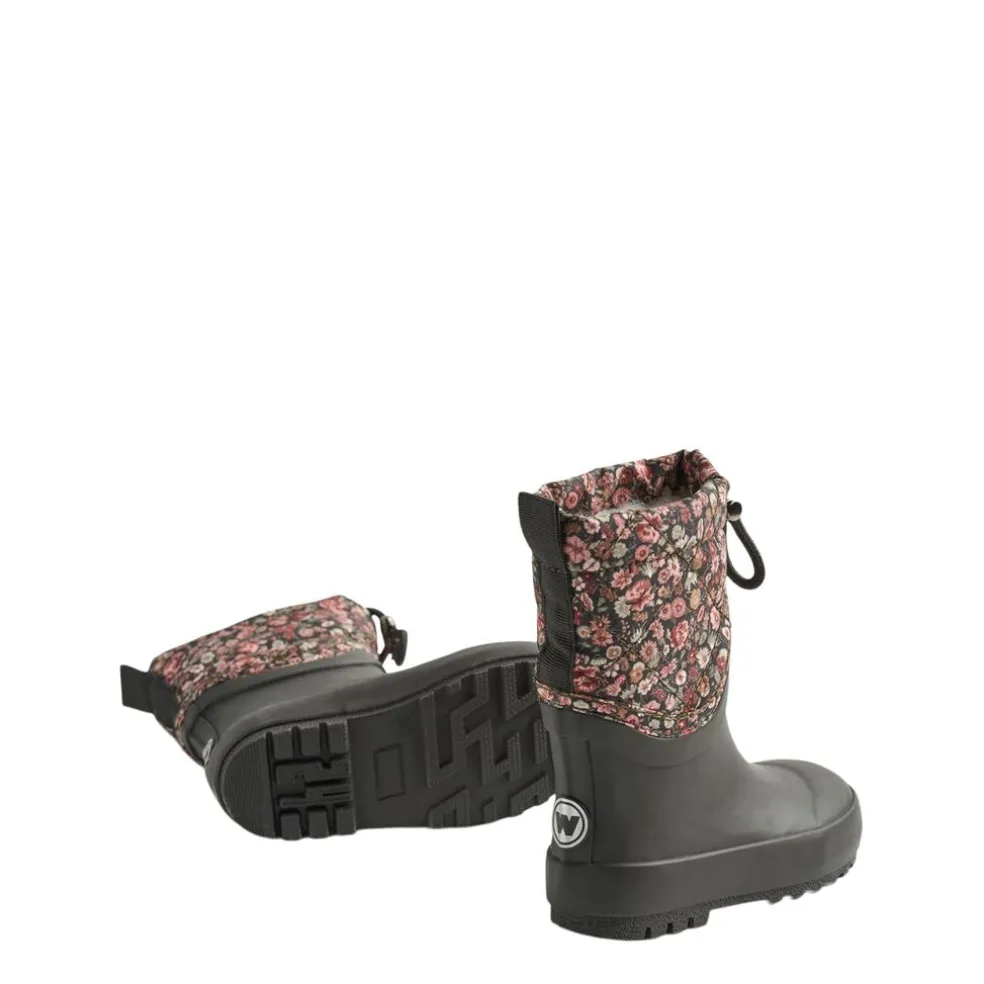 Drizzle Thermo Snowboot Raven Wild Flowers