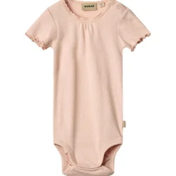 Edna Ribbad Kortärmad Baby Body Powder