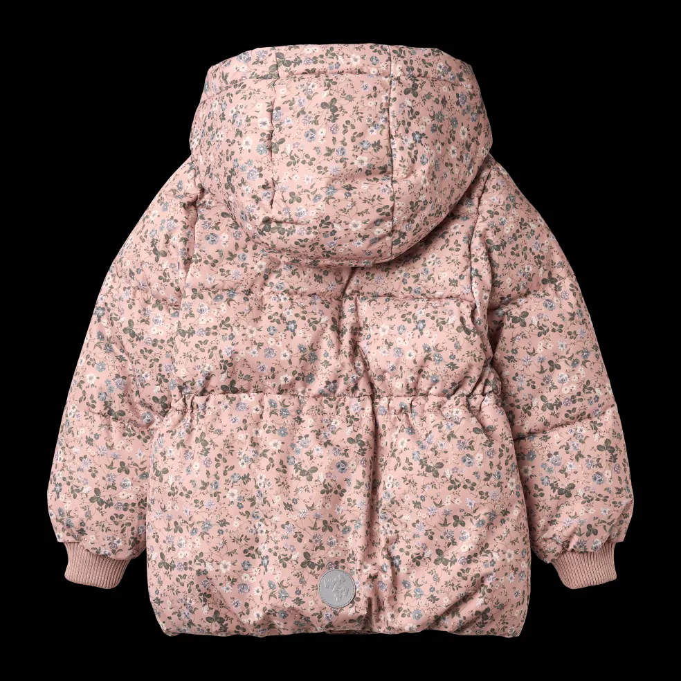 Eli Vadderad Jacka Rose Powder Flowers