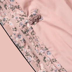 Eli Vadderad Jacka Rose Powder Flowers