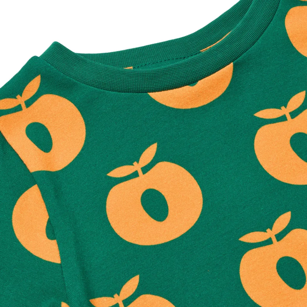 Elstar Long-Sleeved Top with Apples Cedar tree