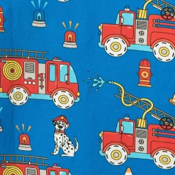 Elstar With Fire Truck Långärmad T-shirt Brilliant Blue