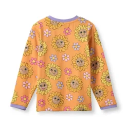 Elstar With Sunflowers Långärmad T-shirt Tangerine