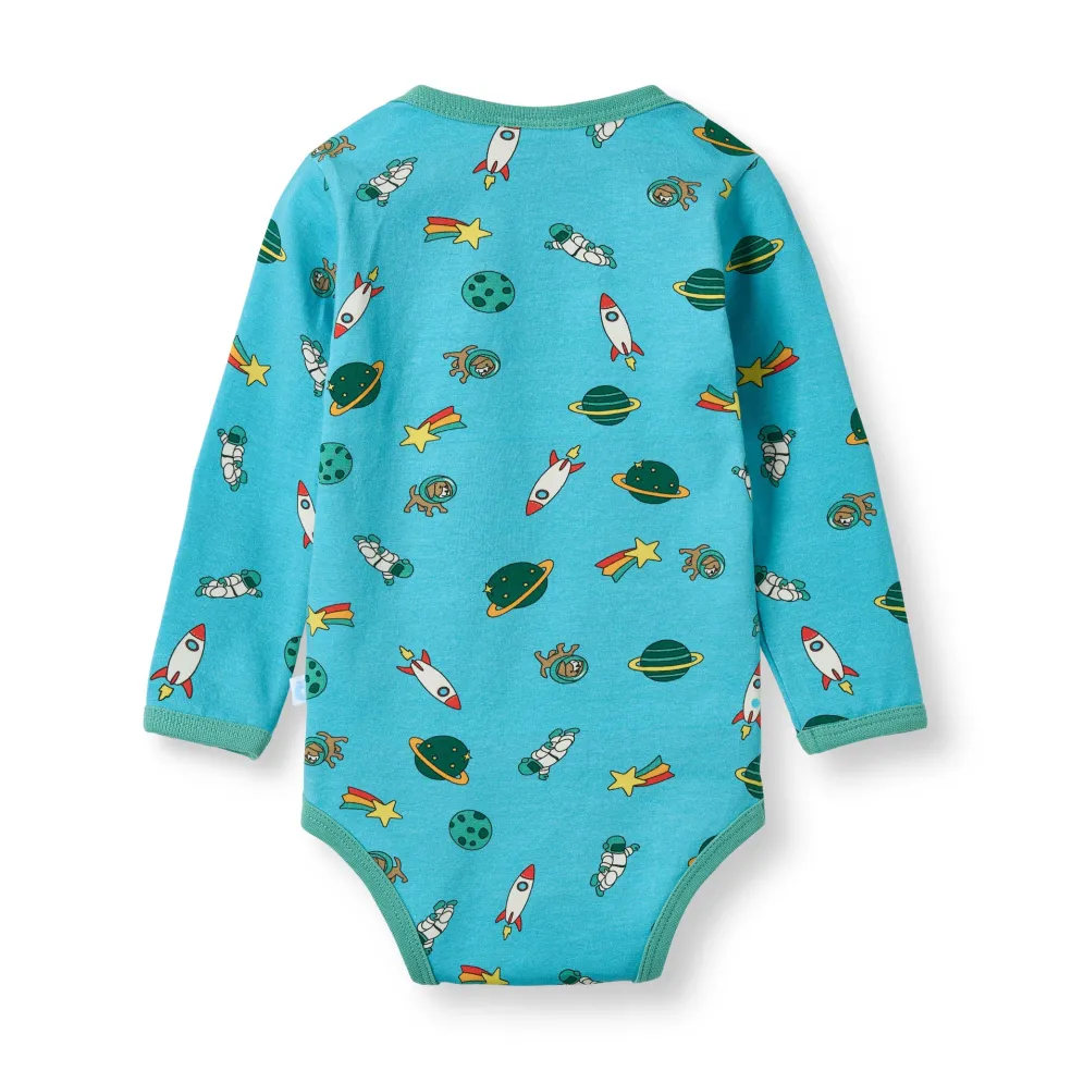 Elstar With The Universe Långärmad Baby Body Petit Four