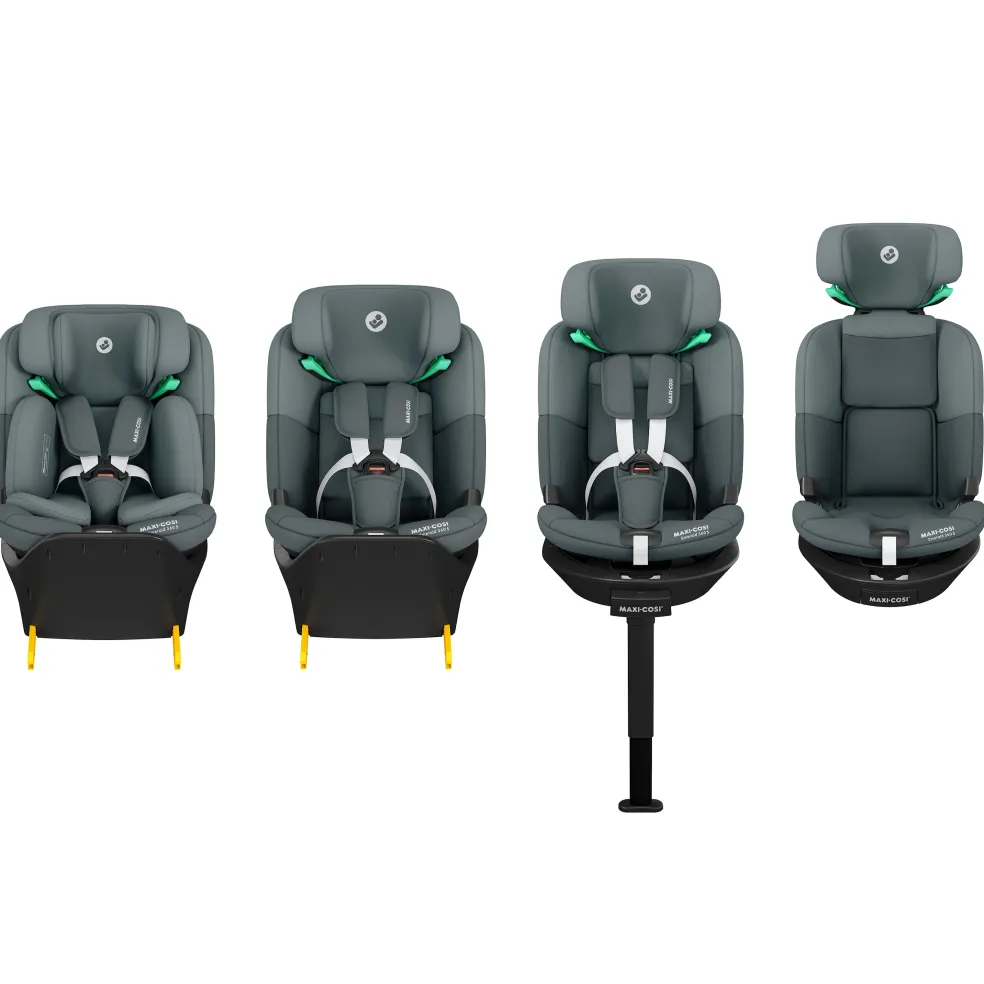 Emerald 360 S Bilbarnstol 0-12Y / 0-36 Kg Tonal Graphite