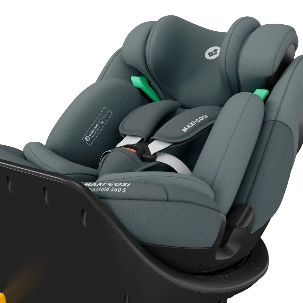 Emerald 360 S Bilbarnstol 0-12Y / 0-36 Kg Tonal Graphite