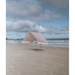 Emil Randigt Strandtält Blått