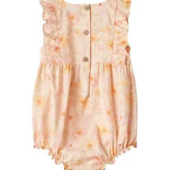 Emmaline Romper Alabaster Flower Bobbles