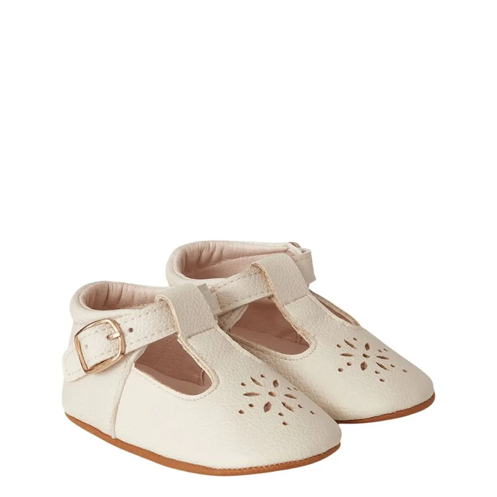 Eva Babyskor Naturvit