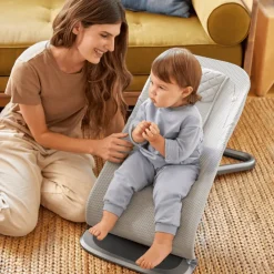 Evolve 3-in-1 Mesh Babysitter Light Grey