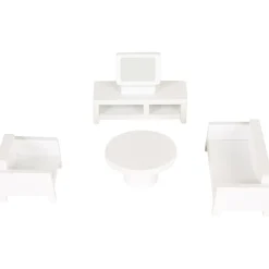 FSC 100% Dockmöbelset Vitt