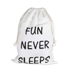 Fun Never Sleeps Förvaringsväska Vit