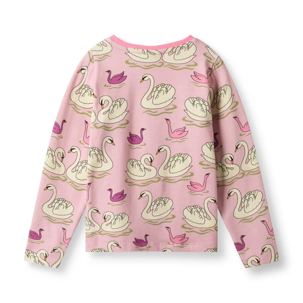 Gala Långärmad Topp Blush Cream