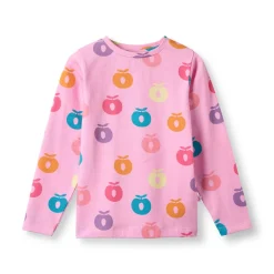 Gala With Apples Långärmad T-shirt Pink Lilac