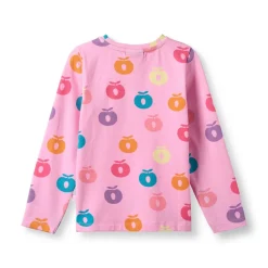 Gala With Apples Långärmad T-shirt Pink Lilac