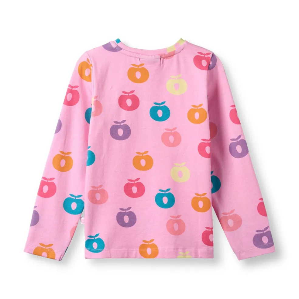 Gala With Apples Långärmad T-shirt Pink Lilac