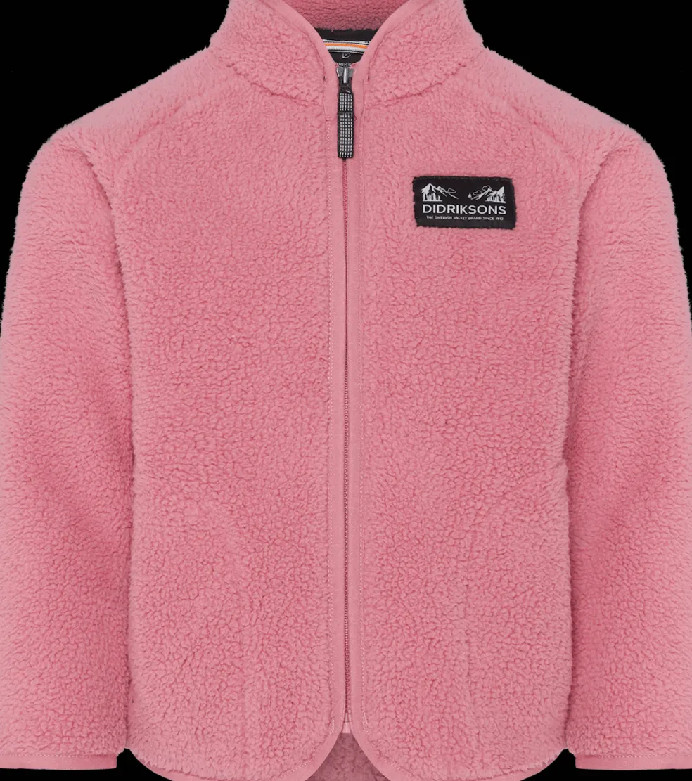 Gibbs Kids 2 Jumper Med Halv Dragkedja Heather Pink